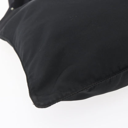 Prada Flat Messenger Bag Tessuto, BLACK, NYLON, Shoulder bag