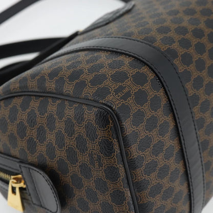 Celine Macadam Handbag Macadam with leather, Black, Canvas, Handbag