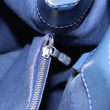 Louis Vuitton Mandara Handbag Epi Leather, BLUE, LEATHER, Shoulder bag