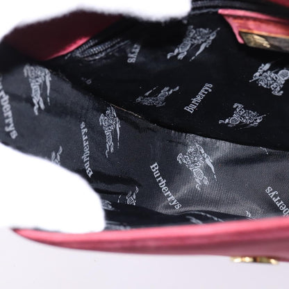 Burberry Vintage Crossbody Bag Suede, PINK, SUEDE, Shoulder bag