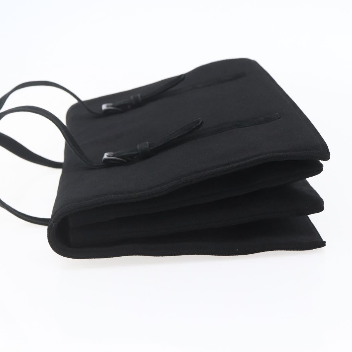 Prada Vintage Handbag Cotton, BLACK, COTTON, Handbag