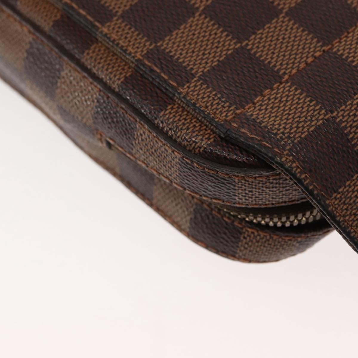 Louis Vuitton Geronimos Waist Bag Damier, BROWN, CANVAS, Shoulder bag