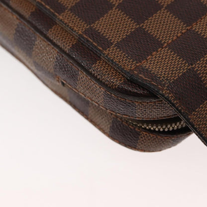 Louis Vuitton Geronimos Waist Bag Damier, BROWN, CANVAS, Shoulder bag