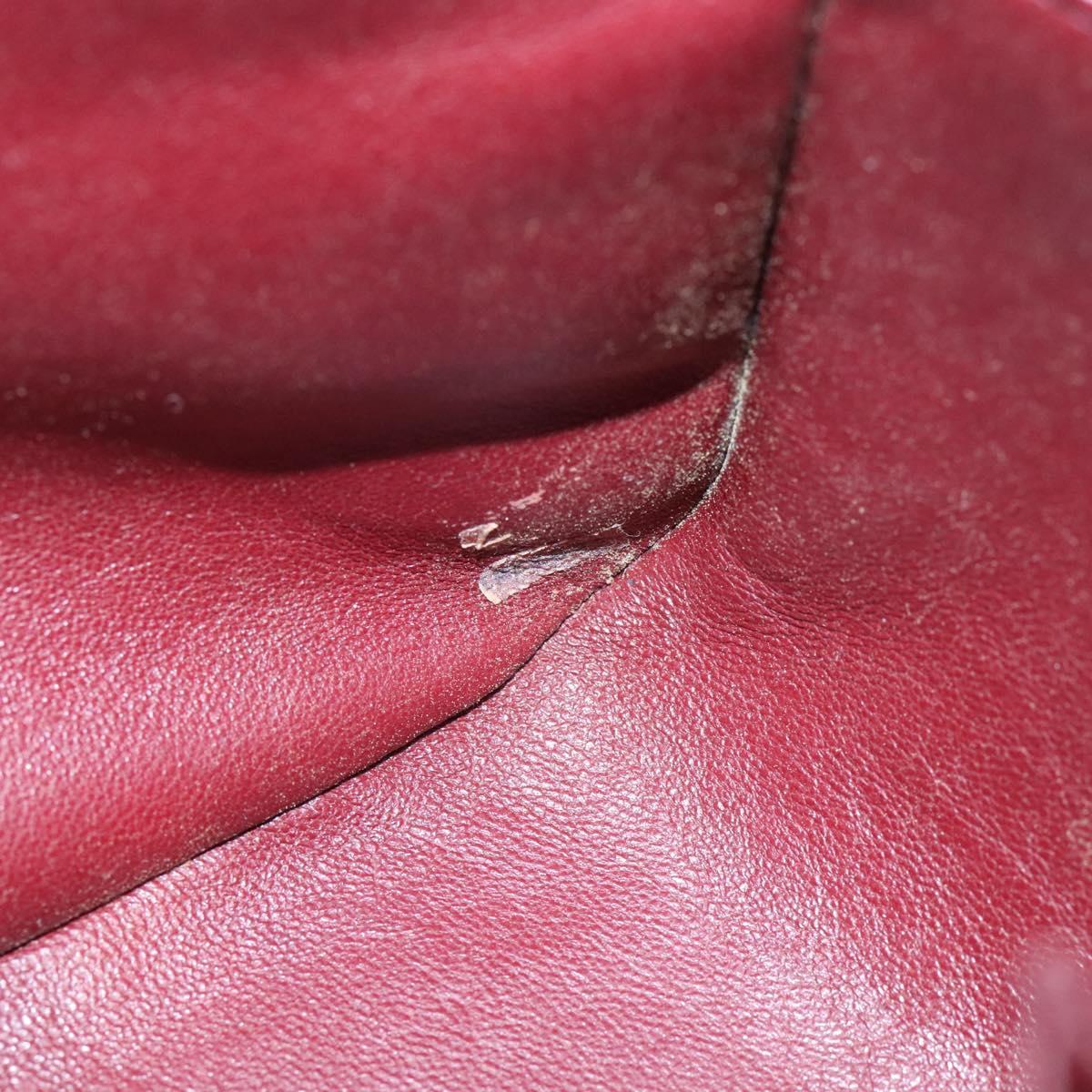 Chanel V Stitch Leather, BLACK, LEATHER, Handbag