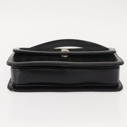 Givenchy Vintage 4G shoulder bag Suede, BLACK, SUEDE, Shoulder bag