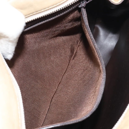 Bally Vintage Chain Shoulder Bag Quilted Leather, BEIGE, LEATHER, Shoulder bag