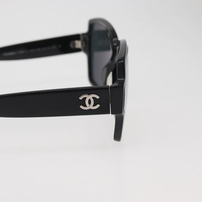 Chanel Logo CC Sunglasses Plastic, Black, Plastic, Sunglasses