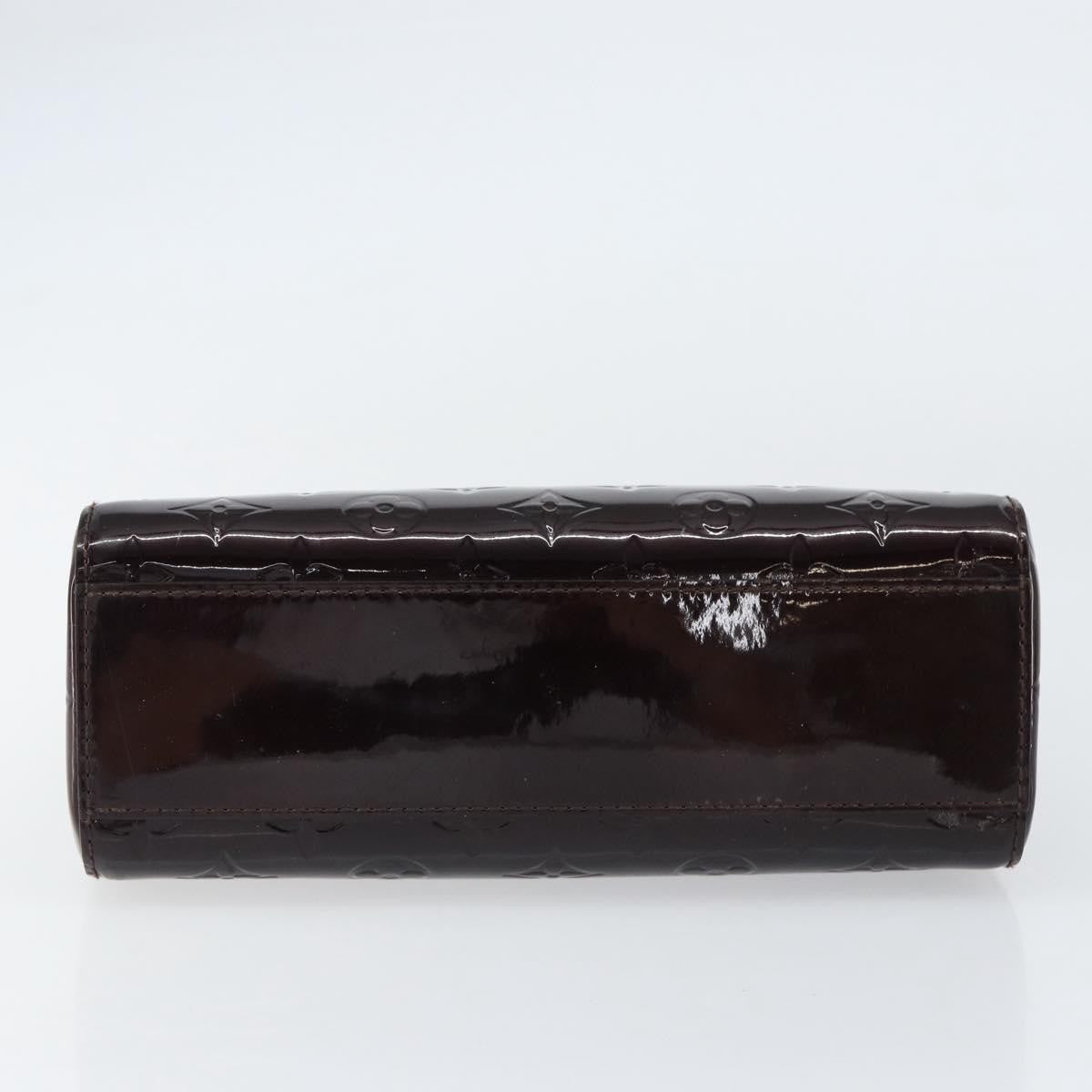 Louis Vuitton Catalina Handbag Monogram Vernis, PURPLE, PATENT_LEATHER, Handbag