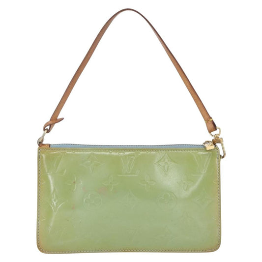 Louis Vuitton Lexington Pochette Monogram Vernis, GREEN, PATENT_LEATHER, Clutche & pouche