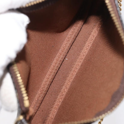 Louis Vuitton Pochette Accessoires Monogram Canvas, Brown, Canvas, Clutch