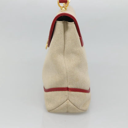 Bally Handbag Canvas, BEIGE, CANVAS, Handbag