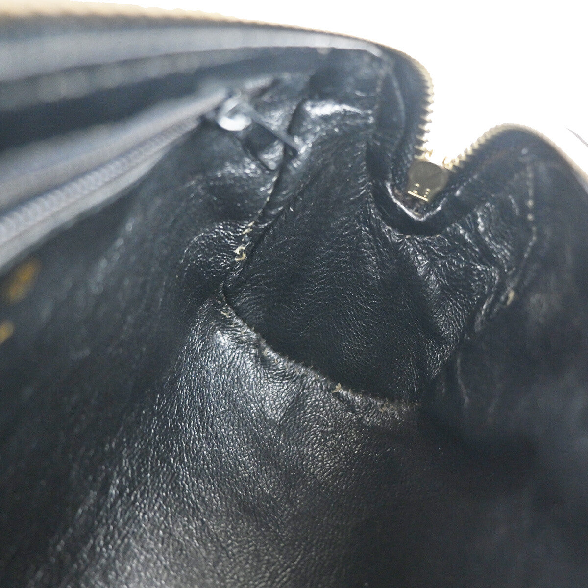 Chanel Vintage Diamond CC Barrel Bag Quilted Leather, BLACK, LEATHER, Shoulder bag