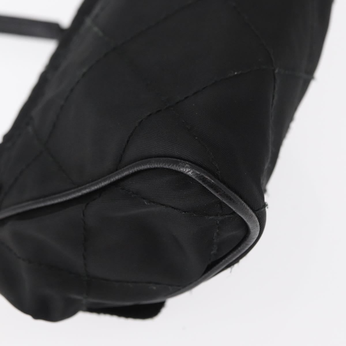 Prada Vintage Shoulder Bag Tessuto, BLACK, NYLON, Shoulder bag