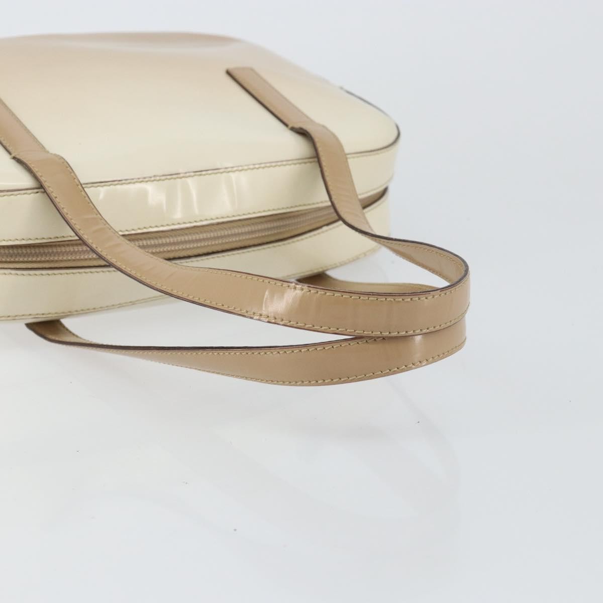 Prada Re-edition 1995 handbag Patent leather, BEIGE, PATENT_LEATHER, Handbag