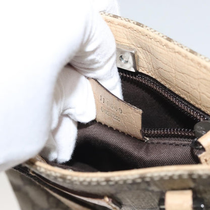 Gucci Joy Plus Flat Tote GG Coated Canvas, BEIGE, CANVAS, Tote bag