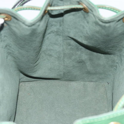 Louis Vuitton Petit Noe Handbag Epi Leather, Green, Leather, Shoulder Bag