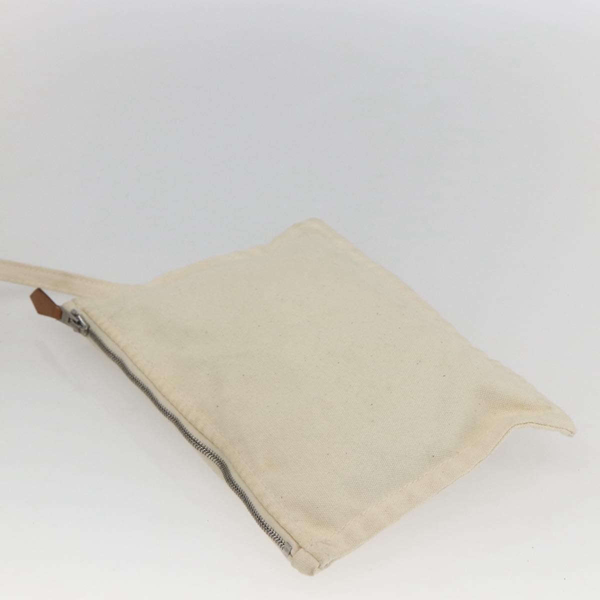 Hermes Cannes Tote Toile Canvas, BEIGE, COTTON, Tote bag