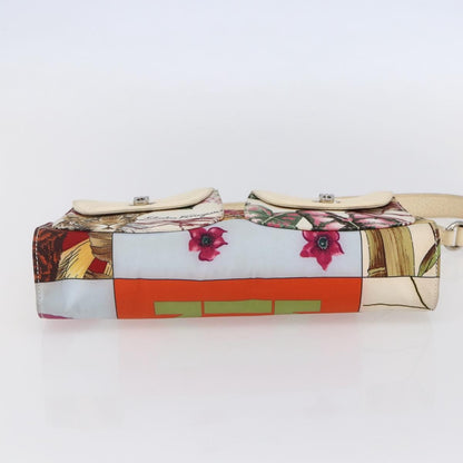 Salvatore Ferragamo Gancini Shoulder Bag Nylon, MULTICOLOUR, NYLON, Shoulder bag