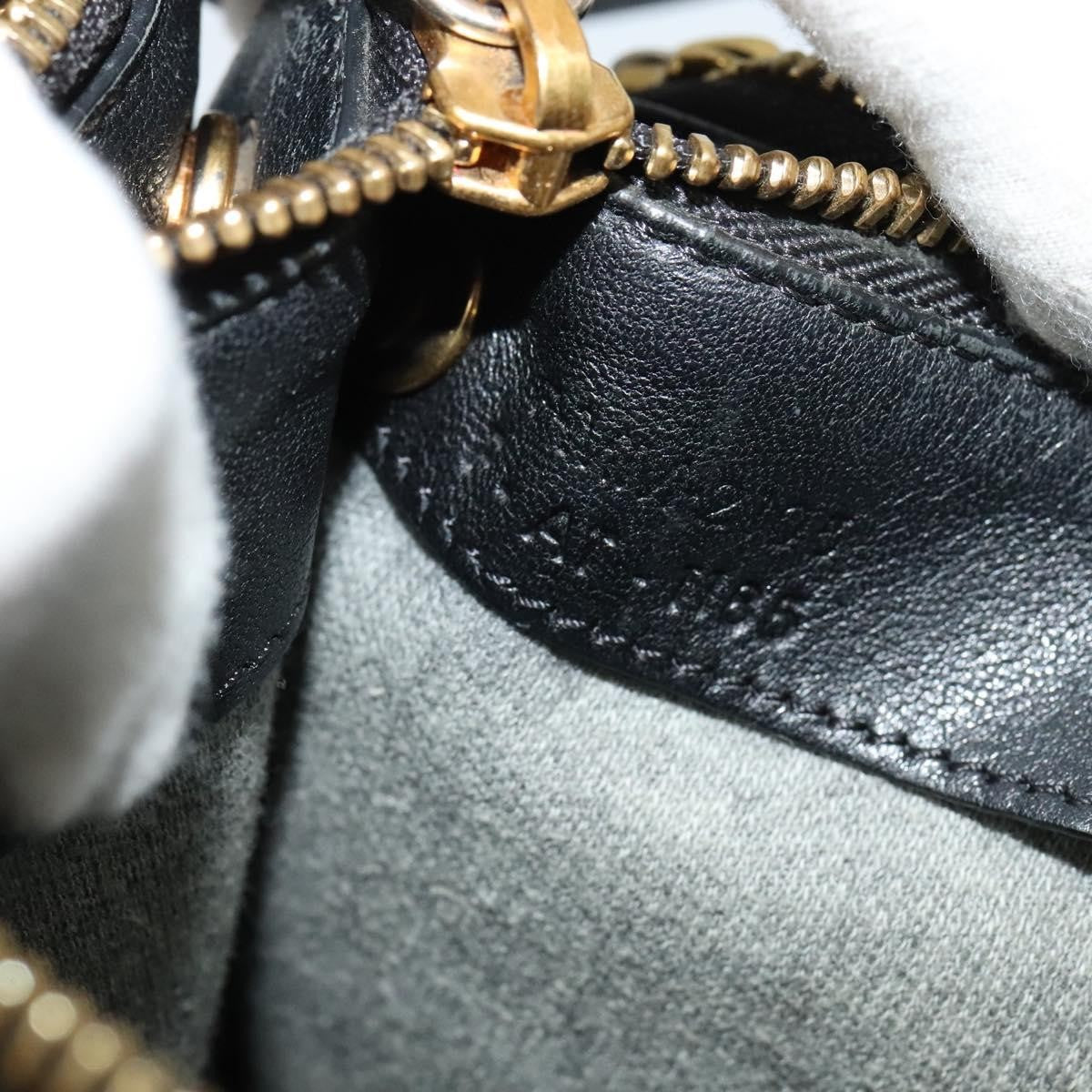 Celine Trio Crossbody Bag Leather, BLACK, LEATHER, Crossbody bag