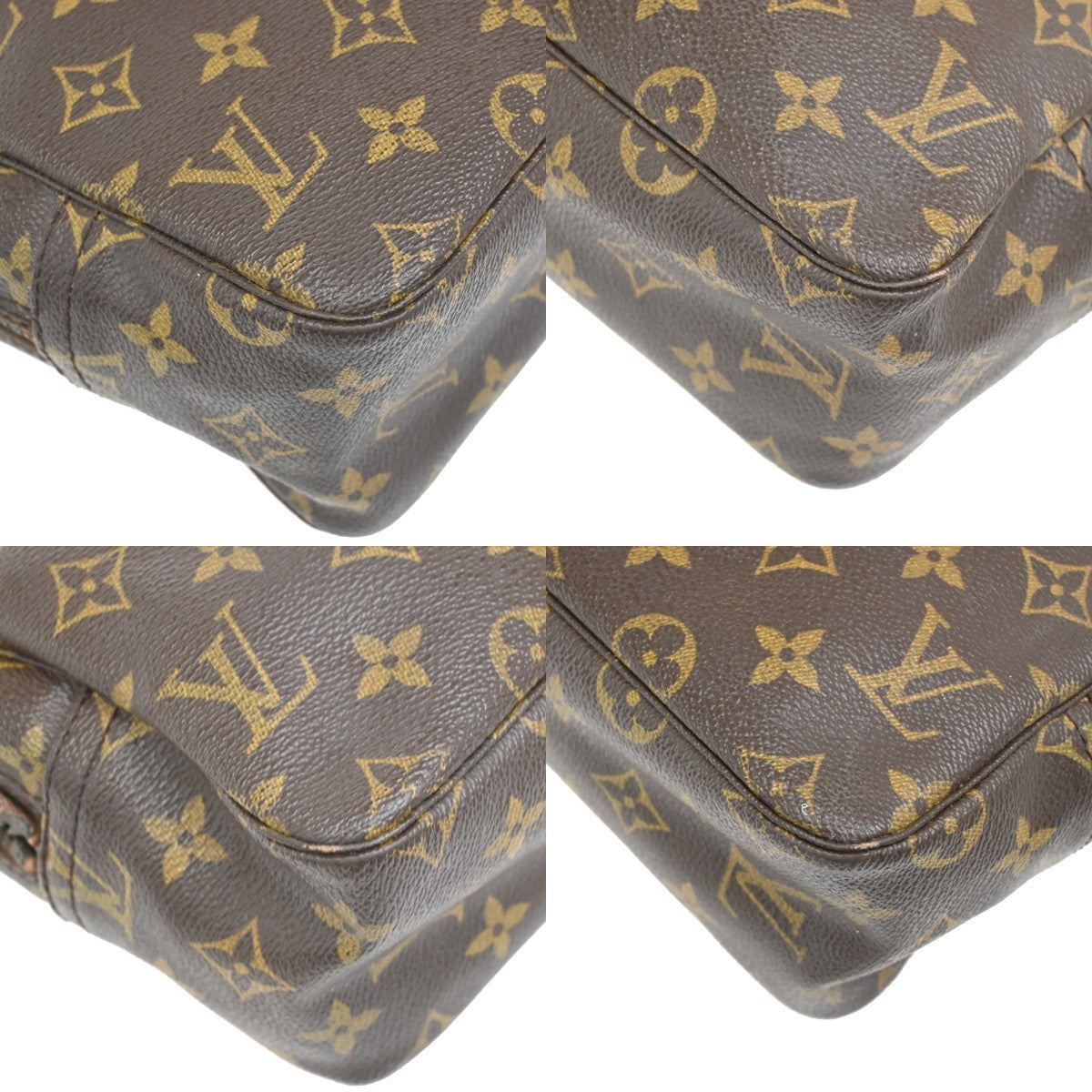 Louis Vuitton Trousse Toilette Monogram Canvas, BROWN, CANVAS, Clutche & pouche