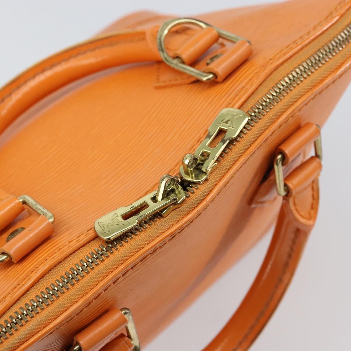 Louis Vuitton Vintage Alma Handbag Epi Leather, ORANGE, LEATHER, Handbag
