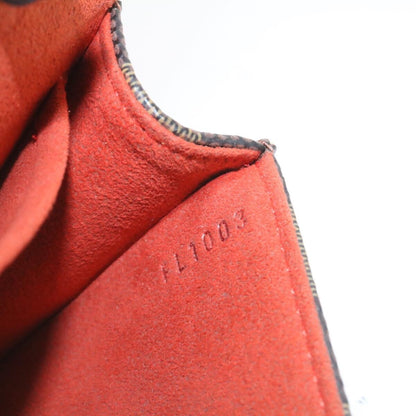 Louis Vuitton Twin Handbag Damier, BROWN, CANVAS, Handbag