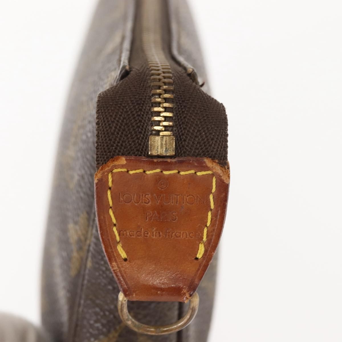 Louis Vuitton Pochette Accessoires NM Monogram Canvas, BROWN, CANVAS, Clutche & pouche