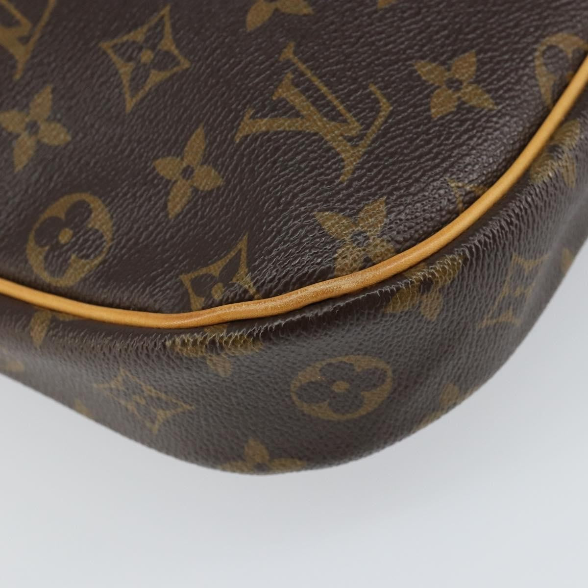Louis Vuitton Odeon Handbag Monogram Canvas, BROWN, CANVAS, Shoulder bag