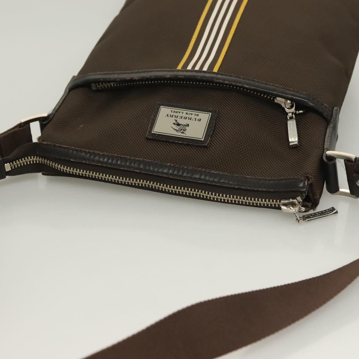 Burberry Black Label Shoulder bag Canvas, BROWN, CANVAS, Shoulder bag