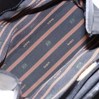 Loewe Vintage Velazquez Top Handle Bag Leather, BLACK, LEATHER, Handbag