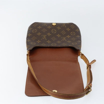 Louis Vuitton Musette Salsa Handbag Monogram Canvas, BROWN, CANVAS, Shoulder bag