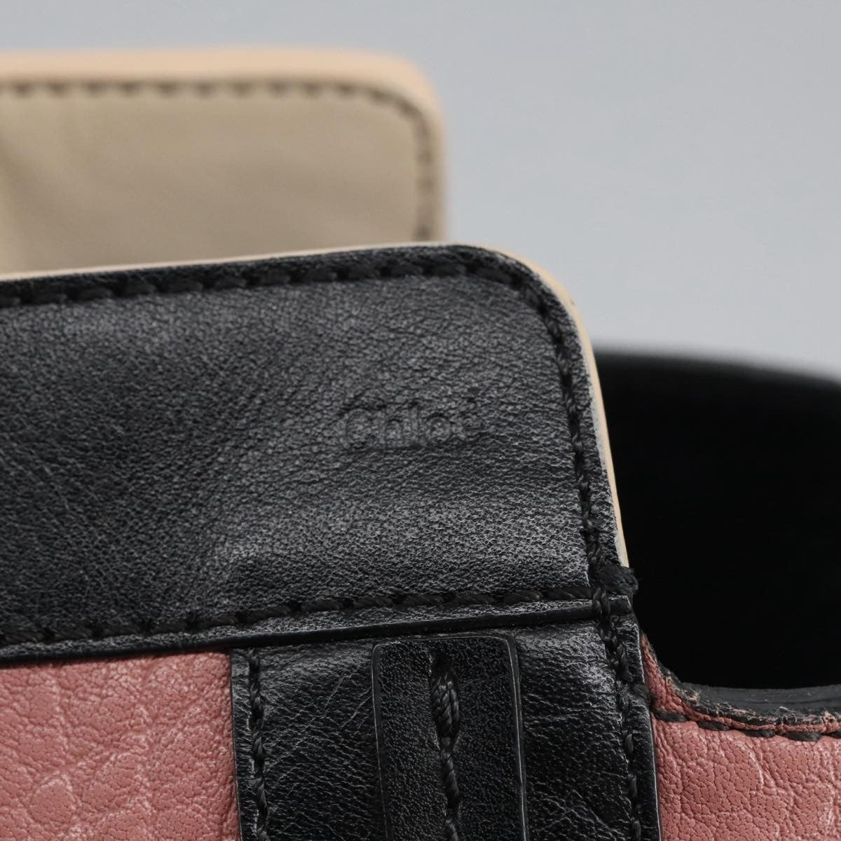 Chloe Alison East West Tote Leather, PINK, LEATHER, Tote bag