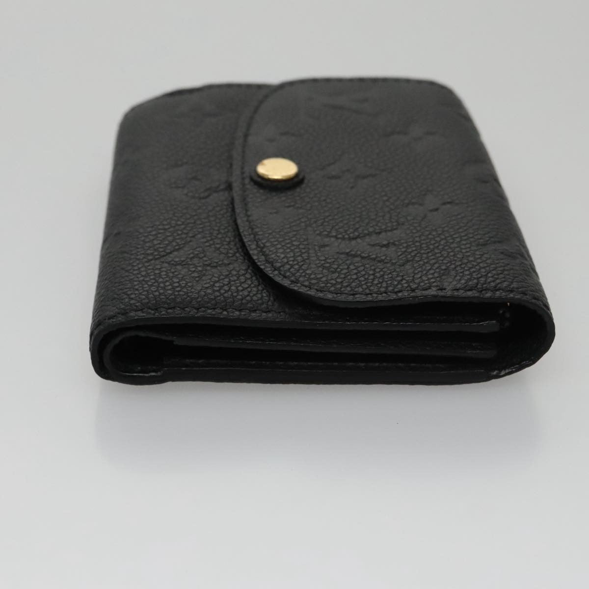 Louis Vuitton Ariane Wallet Monogram Empreinte Leather, BLACK, LEATHER, Wallets