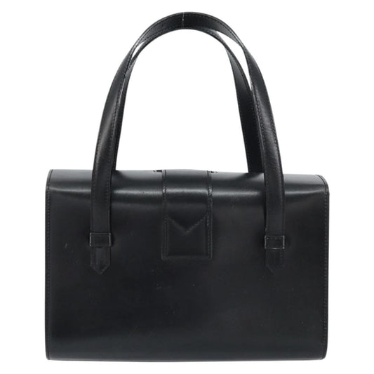 Celine Handbag Leather, BLACK, LEATHER, Handbag