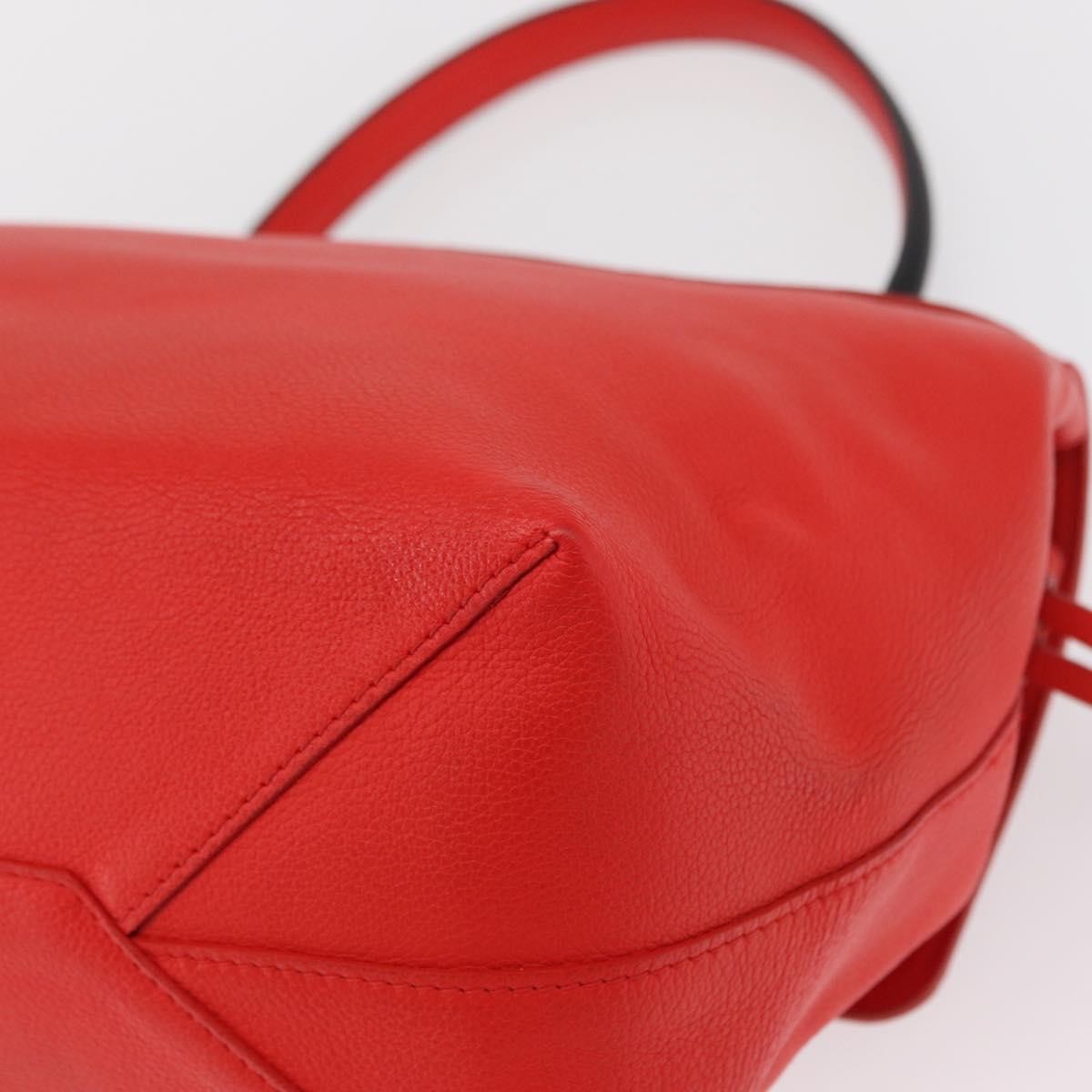 Louis Vuitton Lockme Handbag Leather, RED, LEATHER, Handbag