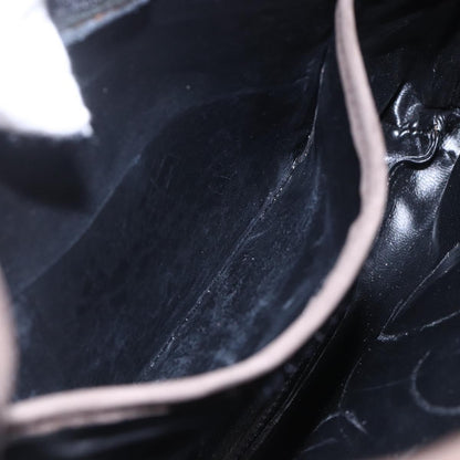 Salvatore Ferragamo Vala Shoulder Bag Suede, BROWN, SUEDE, Shoulder bag