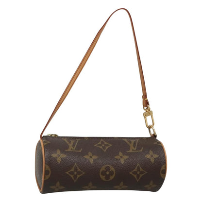 Louis Vuitton Papillon Pochette Monogram Canvas, BROWN, CANVAS, Handbag
