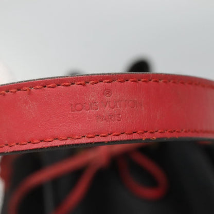 Louis Vuitton Bicolor Noe Handbag Epi Leather, BLACK, LEATHER, Handbag