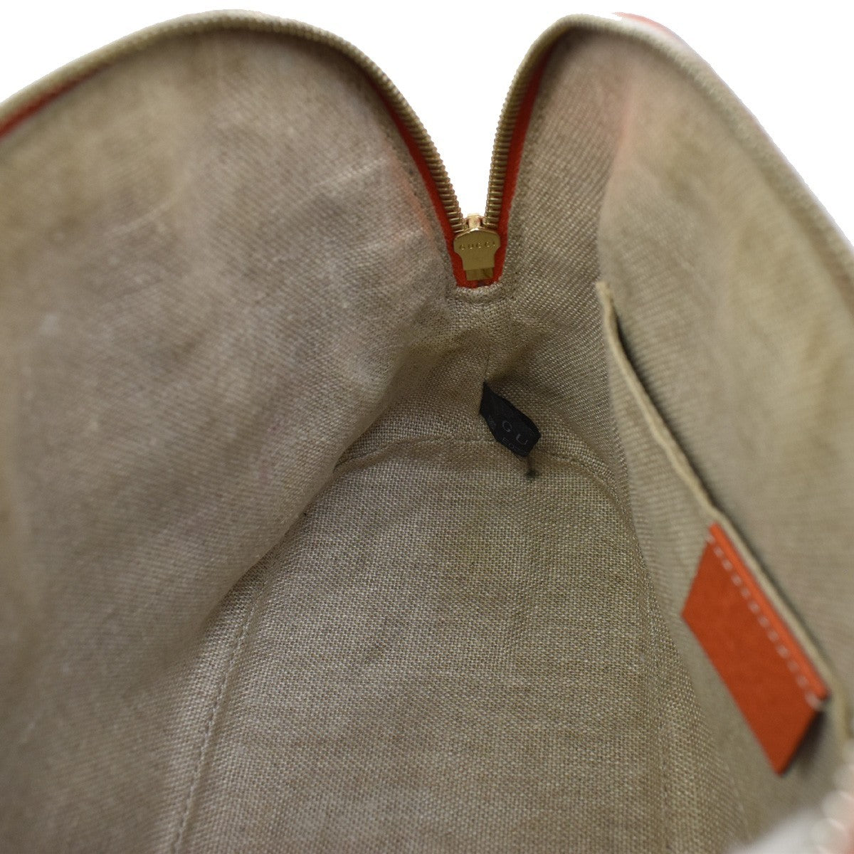 Gucci GG Charm Convertible Dome Satchel Leather, ORANGE, LEATHER, Handbag