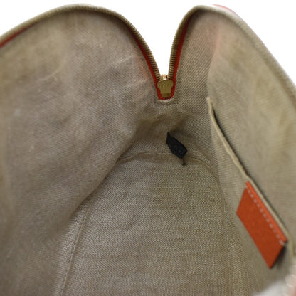 Gucci GG Charm Convertible Dome Satchel Leather, ORANGE, LEATHER, Handbag