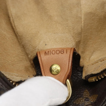 Louis Vuitton Looping Handbag Monogram Canvas, BROWN, CANVAS, Shoulder bag