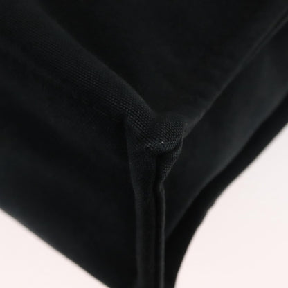 Hermes Fourre Tout Tote Canvas, BLACK, CANVAS, Tote bag