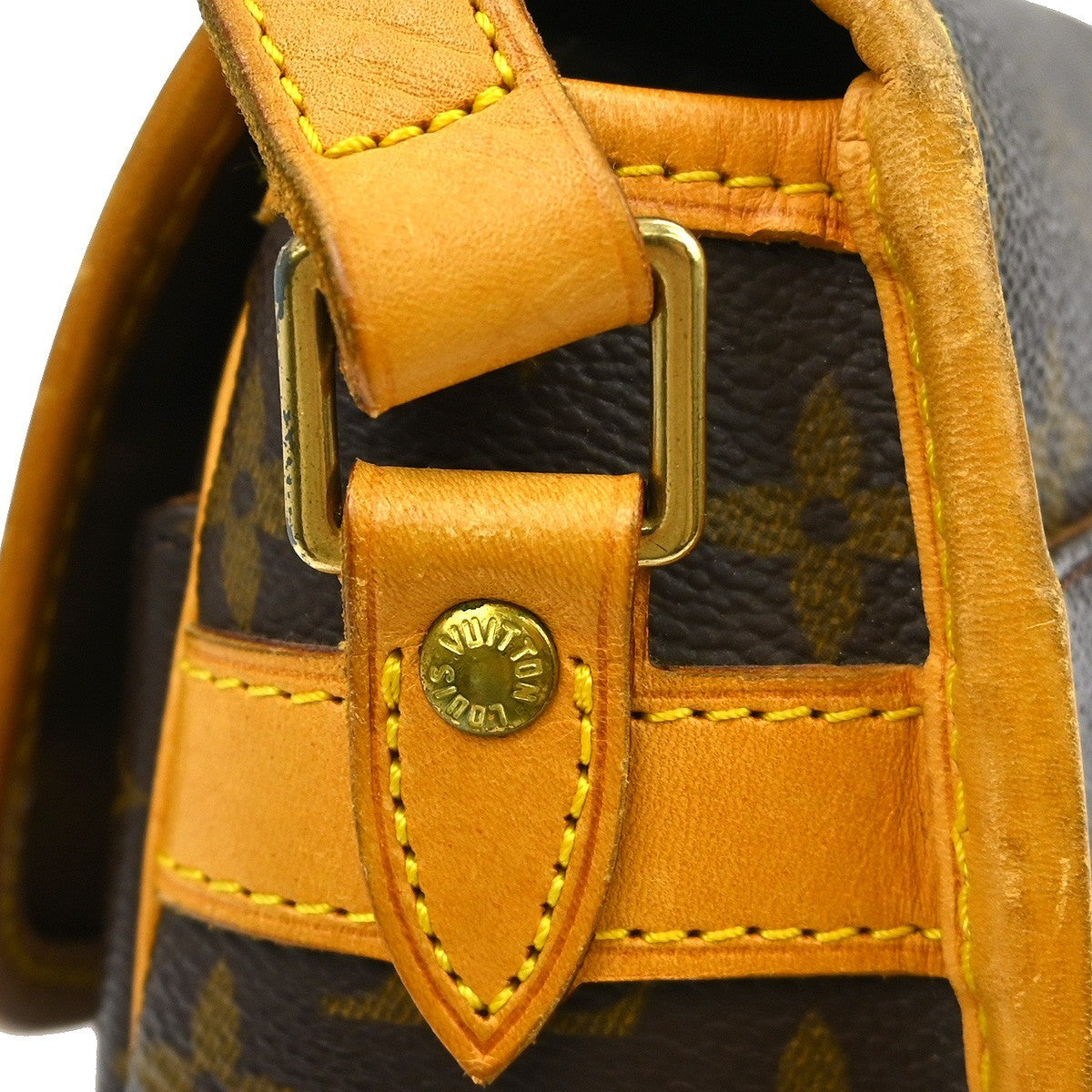 Louis Vuitton Sologne Handbag Monogram Canvas, Brown, Canvas, Shoulder Bag
