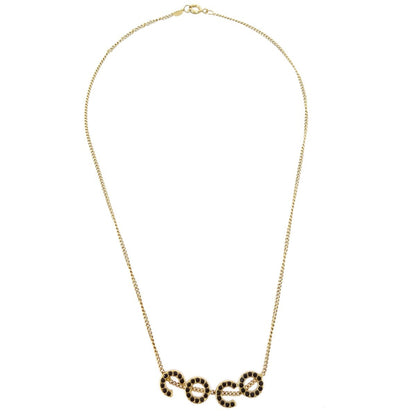 Chanel Coco Long Necklace Gold-plated, GOLD, GOLD_PLATED, Necklace