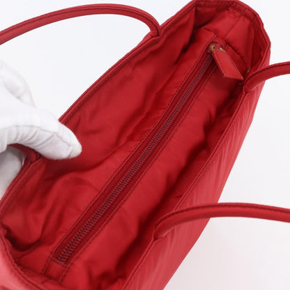 Prada Vintage Tote Tessuto, RED, NYLON, Tote bag