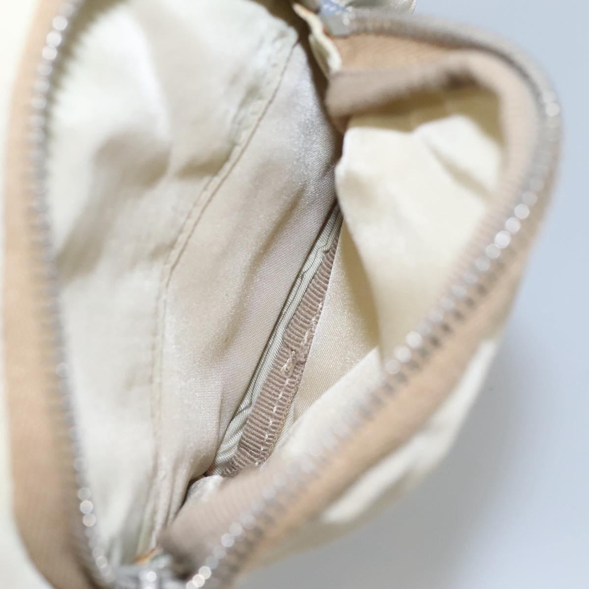 Prada Double Pocket Buckle Flap Bag Tessuto, BEIGE, NYLON, Shoulder bag