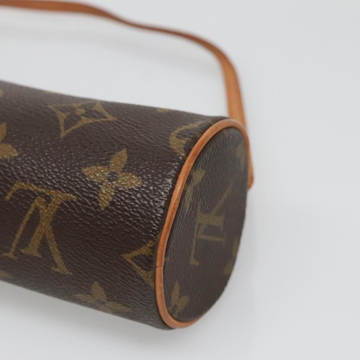 Louis Vuitton Papillon Pochette Monogram Canvas, BROWN, CANVAS, Handbag