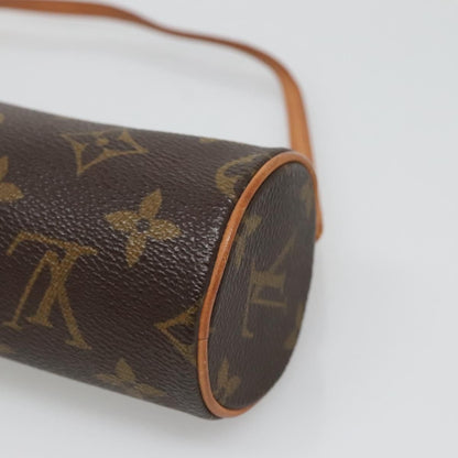 Louis Vuitton Papillon Pochette Monogram Canvas, BROWN, CANVAS, Handbag
