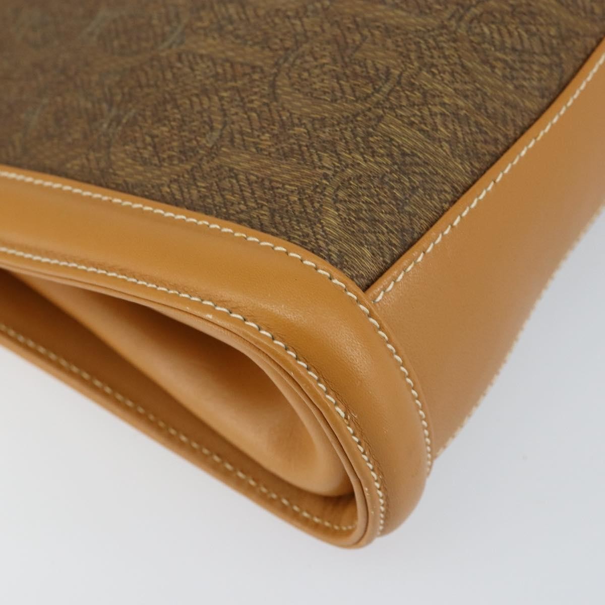 Gucci Vintage Shoulder Bag Canvas and Leather, BEIGE, CANVAS, Shoulder bag