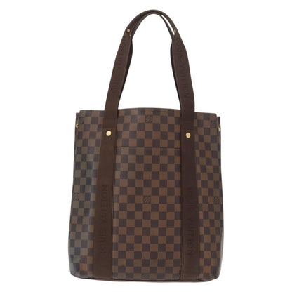 Louis Vuitton Cabas Beaubourg Damier, BROWN, CANVAS, Tote bag